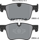 Textar Brake Pad Set - 2583301