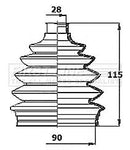 First Line Cv Joint Boot Kit Part No -FCB6149