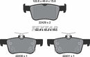Textar Brake Pad Set - 2242901