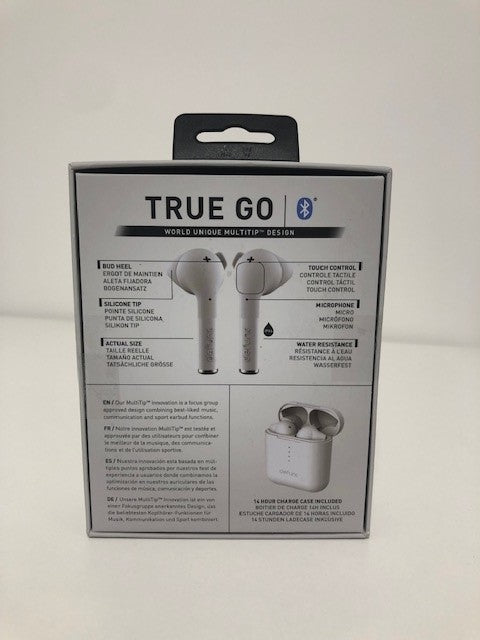 Defunc White Wireless Bluetooth Earphones