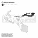 First Line Turbo Hose  - FTH1184 fits VAG Touareg 2.5D 03-10