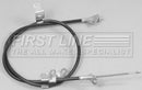 First Line Brake Cable- RH Rear - FKB2727 fits Toyota Yaris (disc) 99-