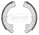 Borg & Beck Rear Brake Shoes  - BBS6300 fits Daihatsu Cuore 1998-