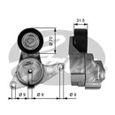 Gates DriveAlign Tensioner Pulley - T38397