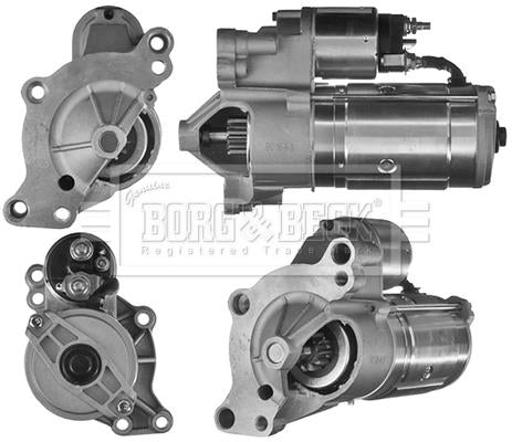 Borg & Beck Starter Motor  - BST2563 fits PSA,Ren 2.0TD,2.2TD (03-)