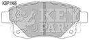 Key Parts Brake Pad Set - KBP1966 fits Ford Transit 06-