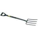 Extra Long Carbon Steel Garden Fork