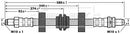 Borg & Beck Brake Hose  - BBH6597 fits Ford Mondeo 96 on