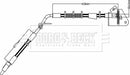 Borg & Beck Brake Hose Part No -BBH8210