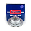 Borg & Beck Brake Disc Single  - BBD6214S fits G Class (463) G55 AMG 08-
