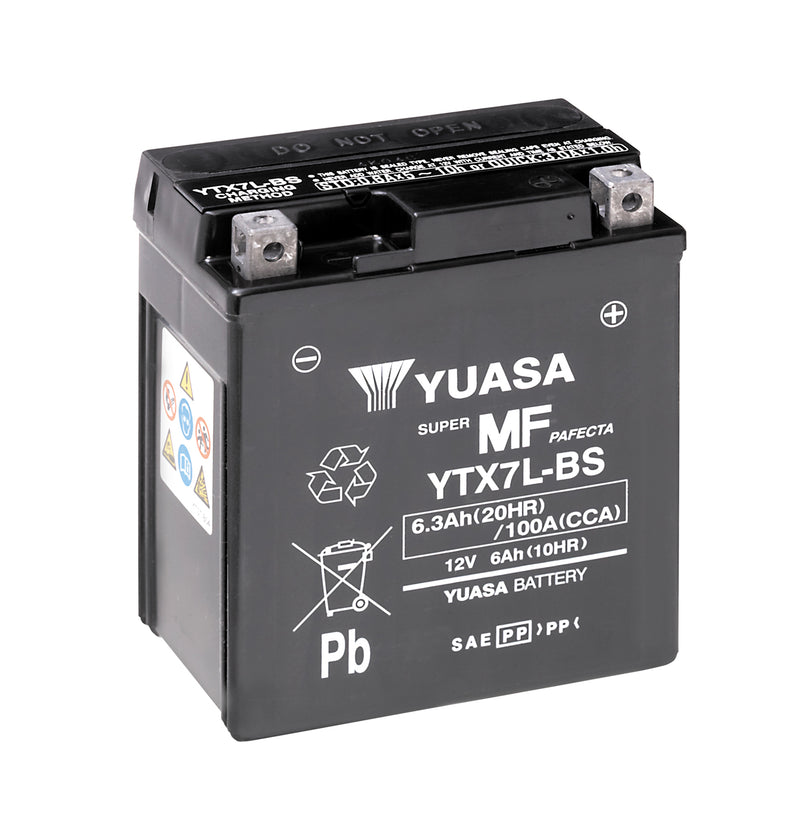 YTX7L-BS (CP) 12V Yuasa MF VRLA Battery (5470968512665)
