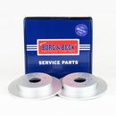 Borg & Beck Brake Disc Pair  - BBD5168 fits Suzuki Swift 1.6 10/06-