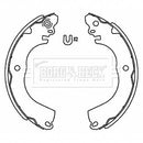 Borg & Beck Rear Brake Shoes  - BBS6516 fits Mitsub. Mirage 1.2(A03A)07/12-