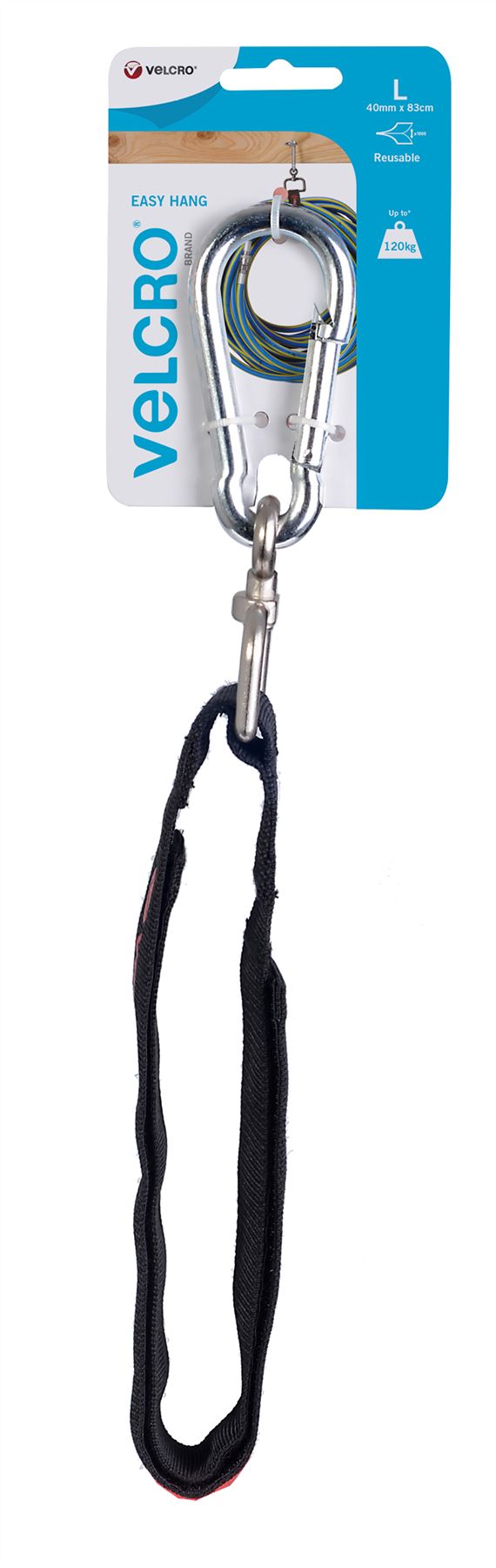 Velcro EC60395 Easy Hang Strap 120 kg strength 40 mm x 83 cm