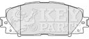 Key Parts Brake Pad Set - KBP2123 fits Toyota Prius 1.8 08-