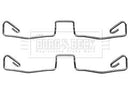 Borg & Beck Fitting Kit - Pads Part No -BBK1324