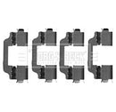 Borg & Beck Fitting Kit - Pads Part No -BBK1539