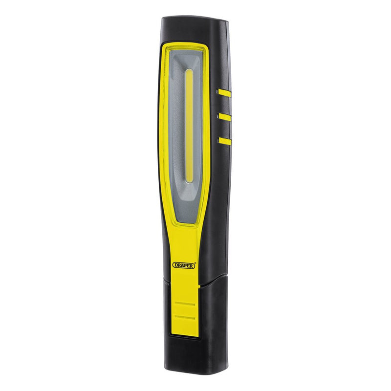 COB/SMD LED Rechargeable Inspection Lamp - 10W - 1 -000 Lumens - Yellow