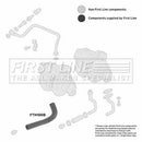 First Line Turbo Oil Hose  - FTH1008 fits Fiat Ducato 2.5 D-TD 94-02