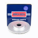 Borg & Beck Brake Disc Single  - BBD6222S fits X Class (470) 09/17-