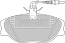 Borg & Beck Brake Pad Set - BBP1438 fits Cit desp/Fiat Scudo/Peu expert