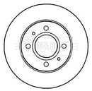 Borg & Beck Brake Disc Pair  - BBD4653 fits Hyundai Atoz 01 - 03