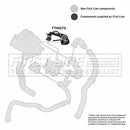 First Line Turbo Hose  - FTH1272 fits Ren Clio 1.5DCi 98-01