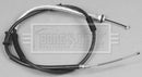 Borg & Beck Brake Cable- LH Rear - BKB2858 fits Fiat Punto Grande 1.2 05-