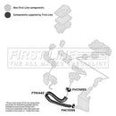 First Line Turbo Hose  - FTH1442 fits GM ASTRA H, ZAFIRA B
