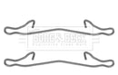 Borg & Beck Fitting Kit - Pads Part No -BBK1036