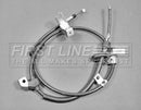 First Line Brake Cable- LH Rear - FKB1434 fits Honda Civic 85-86