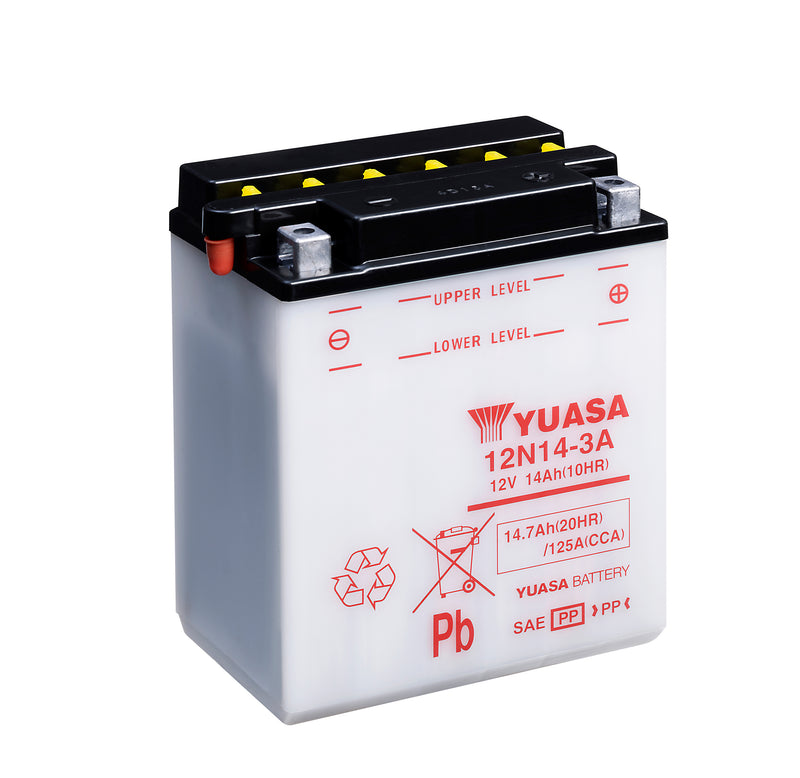 12N14-3A (CP) 12V Yuasa Conventional Battery (5470974640281)
