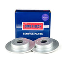 Borg & Beck Brake Disc Pair  - BBD5210 fits Ford C-Max, Grand C-Max 08/10-
