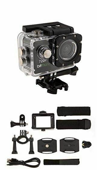 BiTMore Aktivcam 720P Waterproof Action Camera Kit