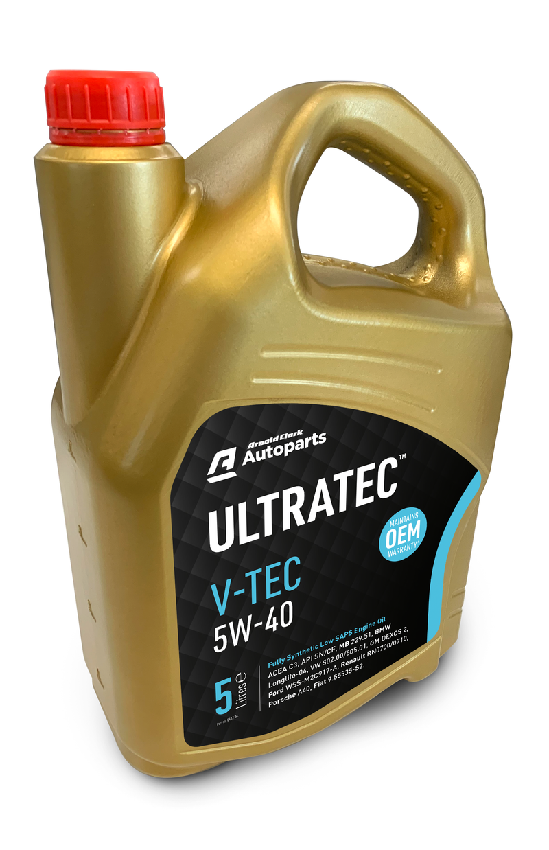 Ultratec V-TEC 5w-40 - 5ltr