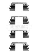 Borg & Beck Fitting Kit - Pads Part No -BBK1369