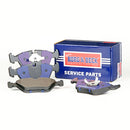 Borg & Beck Brake Pad Set - BBP1460 fits Audi, Jaguar (F) R90 apprvd
