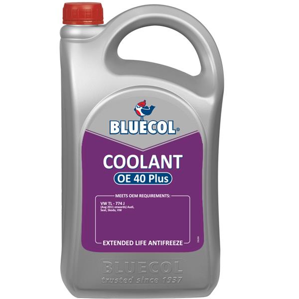 Bluecol Coolant OE40 Plus Antifreeze & Coolant - 5L