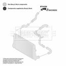 Borg & Beck Turbo Hose Part No -BTH1156