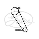 Gates PowerGrip Belt - 5698XS