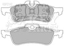 Key Parts Brake Pad Set - KBP2142 fits BMW Mini 03/03-10/06