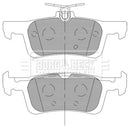 Borg & Beck Rear Brake Pad Set -BBP2462