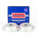 Borg & Beck Brake Disc Pair  - BBD4460 fits Toyota Avensis 2003-