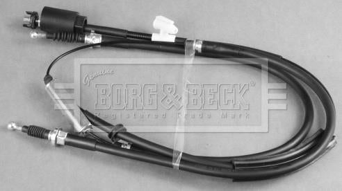 Borg & Beck Brake Cable - Rear -BKB6008