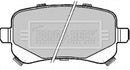 Borg & Beck Rear Brake Pad Set -BBP2209