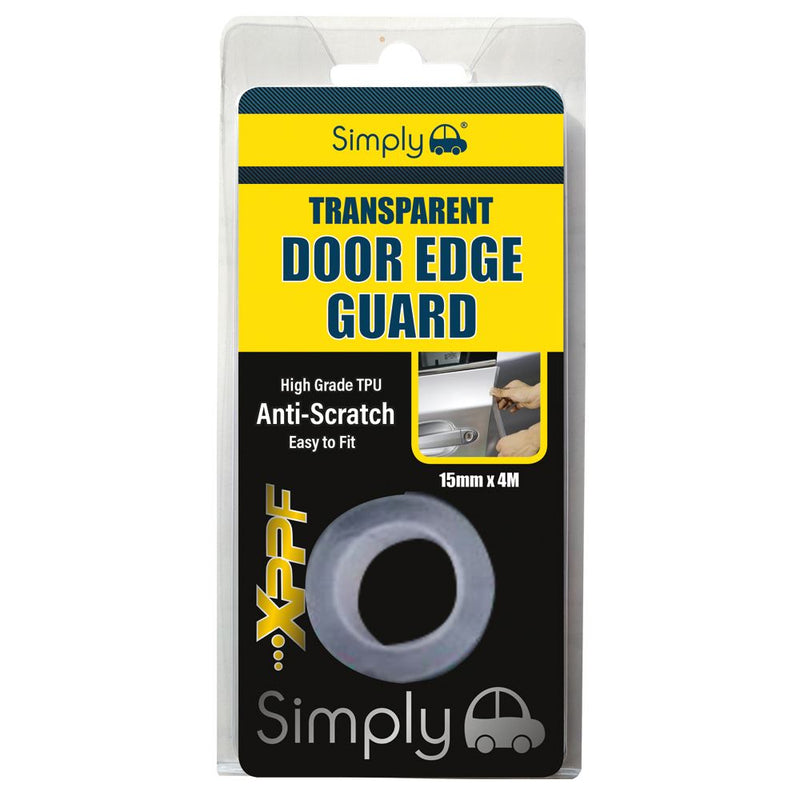 Simply Transparent Door Edge Guard 15mm x 4m