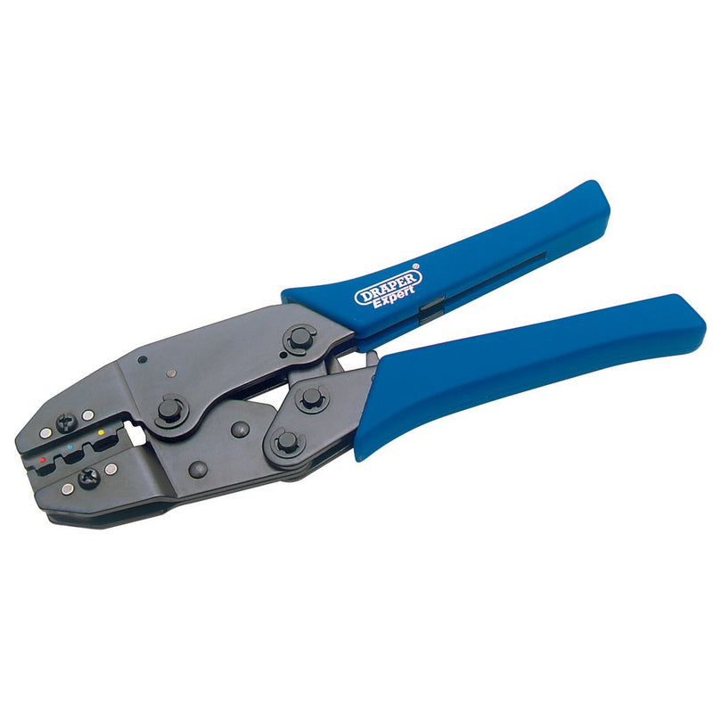 Ratchet Action Terminal Crimping Tool, 220mm