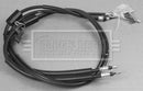 Borg & Beck Brake Cable -  Rear - BKB2978 fits Ford Focus 05- (Disc)
