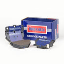 Borg & Beck Brake Pad Set -  BBP1712 fits Toyota Yaris 1999-