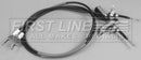First Line Brake Cable -  Rear - FKB2598 fits Ford Focus ST170 02-